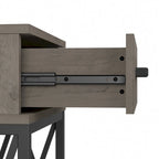 City Park Industrial End Table with Drawer