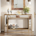 47 Inches Rustic Sofa Table for Entryway, Hallway and Living Room