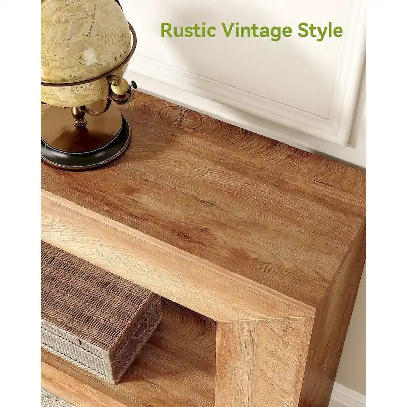 47 Inches Rustic Sofa Table for Entryway, Hallway and Living Room